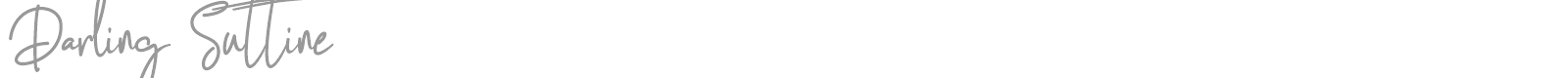 Darling Suttine font preview